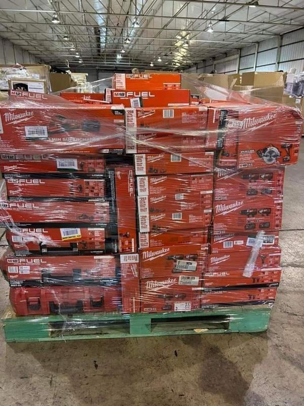 Milwaukee Cordless Tools Pallet