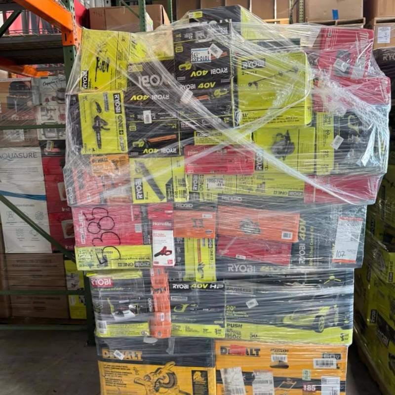 Mixed-Brand Power Tools Pallet