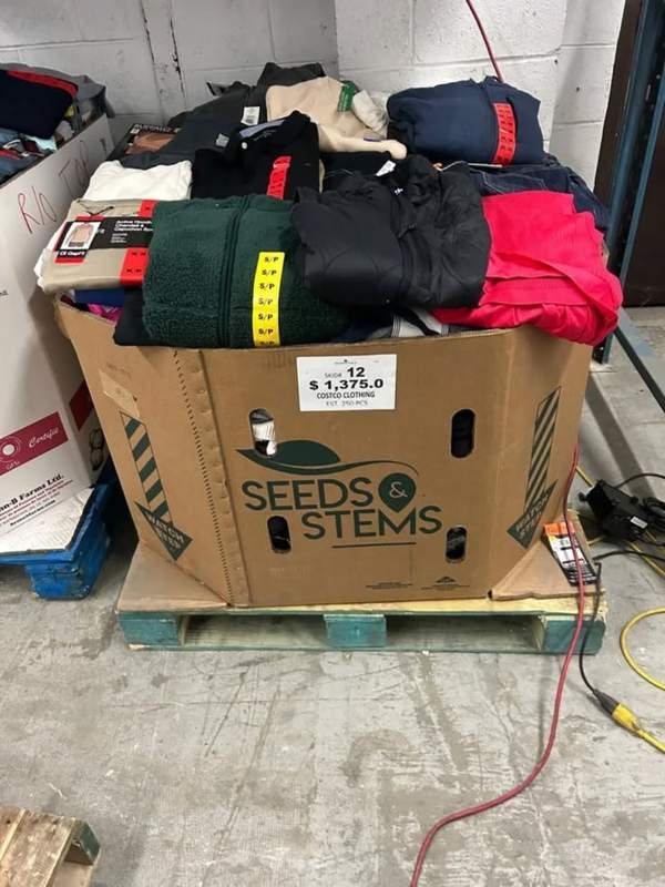 Mixed Clothing Pallet