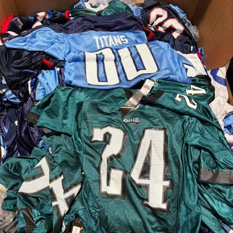 Team Jersey & Cap Lot