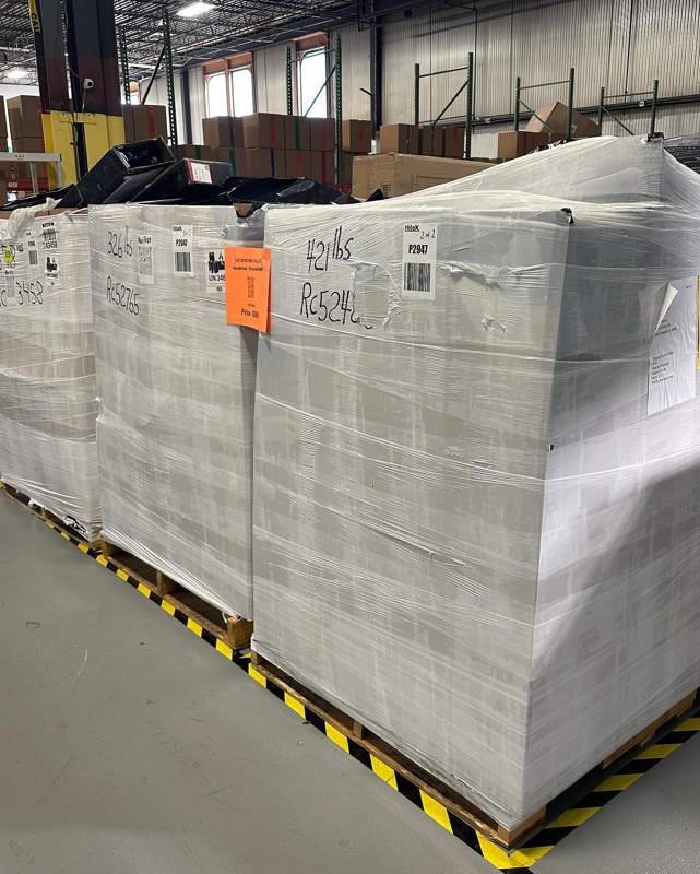 Online Marketplace Returns Pallet